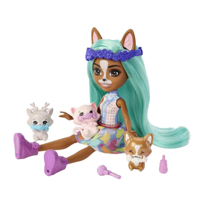 Enchantimals Bestie Reveal Yakın Arkadaş Bebekler HLK86