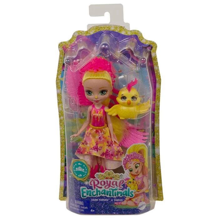 Enchantimals Popüler Karakter Bebekler - Falon Phoenix & Sunrise