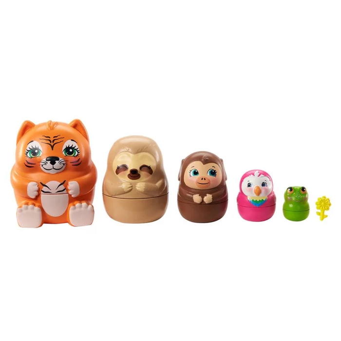Enchantimals Secret Besties Papağan Peekinin Ağaç Evi Oyun Seti