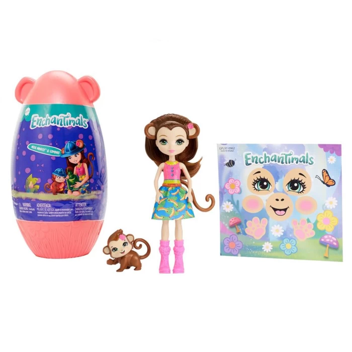 Enchantimals Yumurtadan Çıkan Bebekler Serisi - Fanci Flamingo ve
