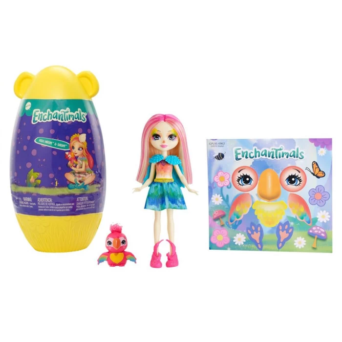 Enchantimals Yumurtadan Çıkan Bebekler Serisi - Preena Penguin ve
