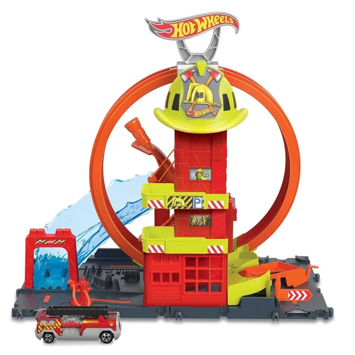 Hot Wheels Çember Pistli İftaiye İstasyonu HKX41