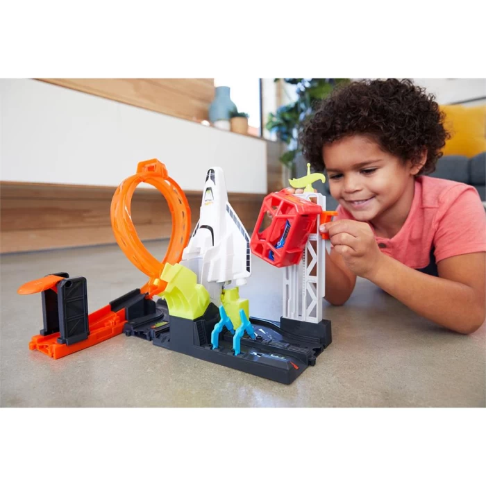 Hot Wheels Süper Roket Fırlatıcı Oyun Seti