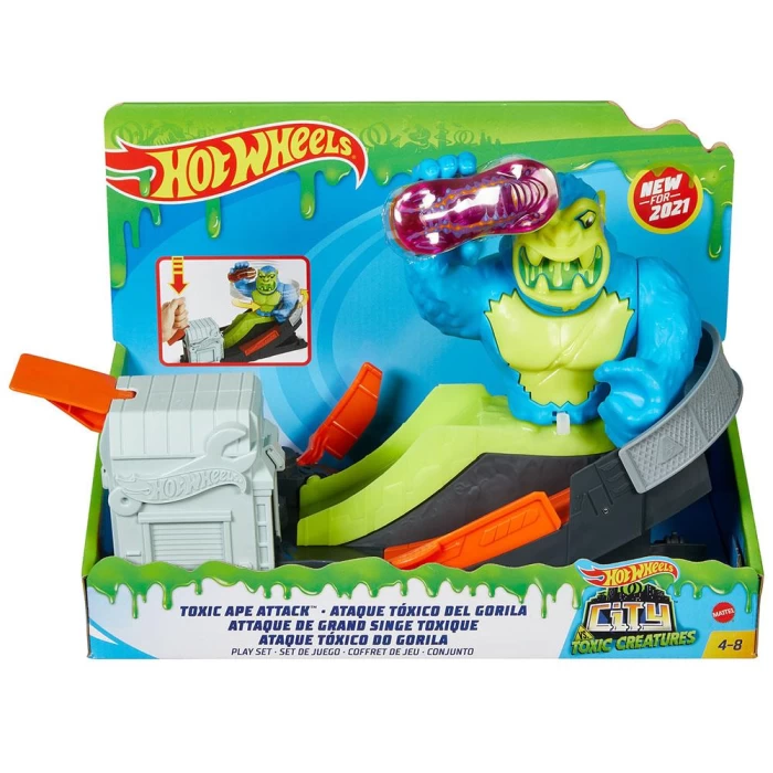 Hot Wheels Zehirli Goril Saldırısı