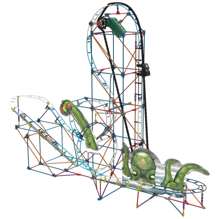 KNex Krakens Revenge Roller Coaster 17616 (Motorlu)