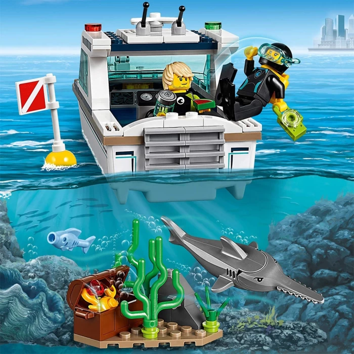 Lego City Diving Yacht