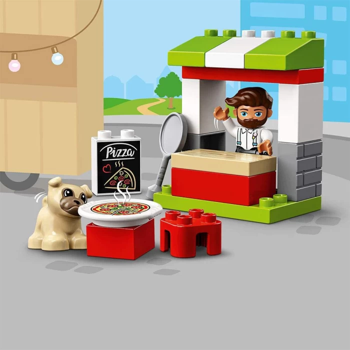 Lego Duplo Kasaba Pizza Standı