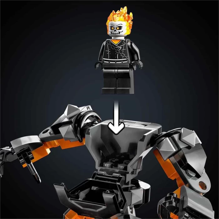 LEGO Marvel Ghost Rider Robotu ve Motosikleti 76245