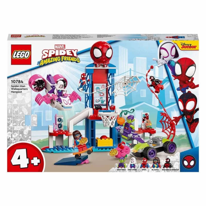 LEGO Marvel Örümcek Adam Ağ Merkezi 10784