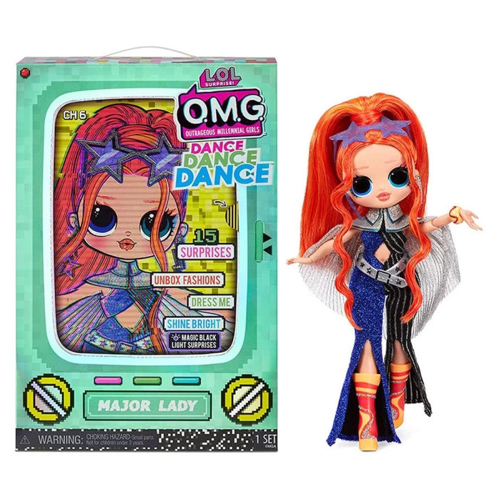 L.O.L. Dans Çok Gizli Bebekler Major Lady