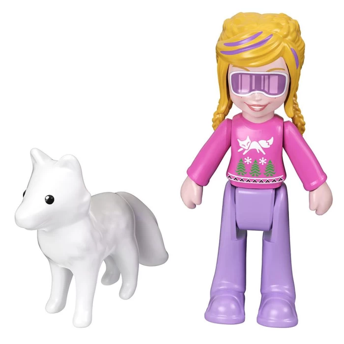 Polly Pocket Çift Taraflı Eğlence Micro Oyun Setleri - Kutup Tilk