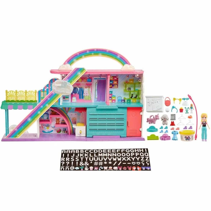 Polly Pocket Gökkuşağı Alışveriş Merkezi Oyun Seti