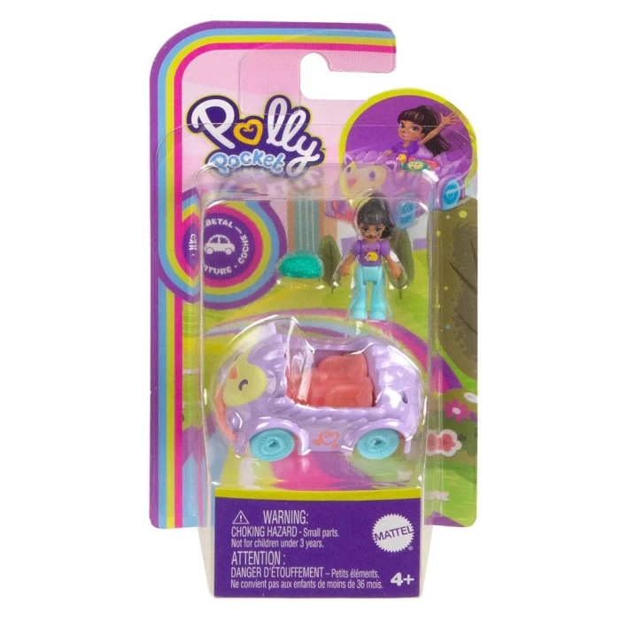 Polly Pocketın Muhteşem Araçları Oyun Setleri HKV58
