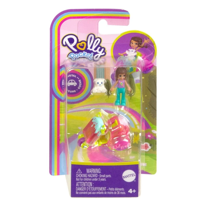 Polly Pocketın Muhteşem Araçları Oyun Setleri HKV59