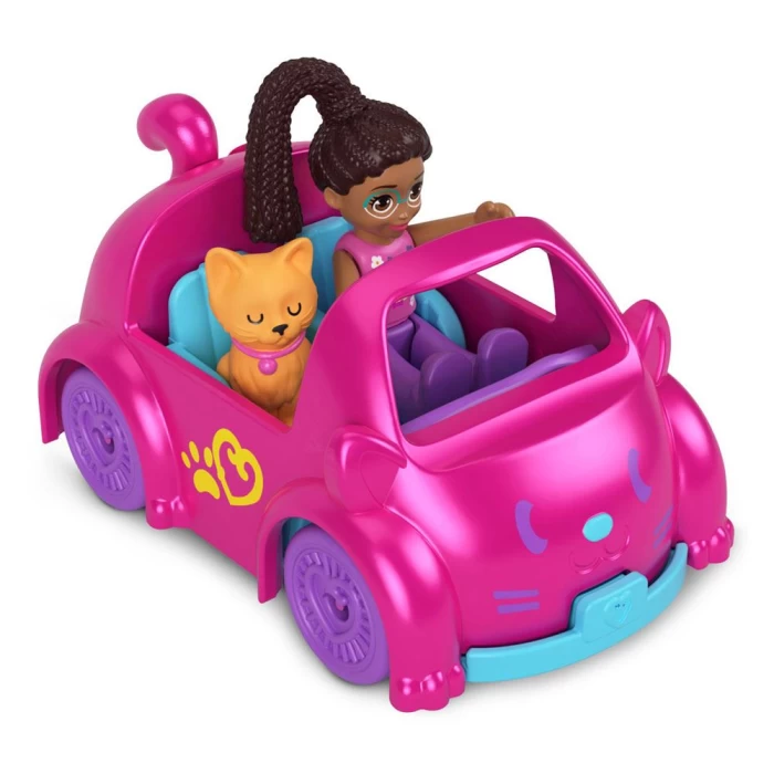 Polly Pocketın Muhteşem Araçları Oyun Setleri HMJ80