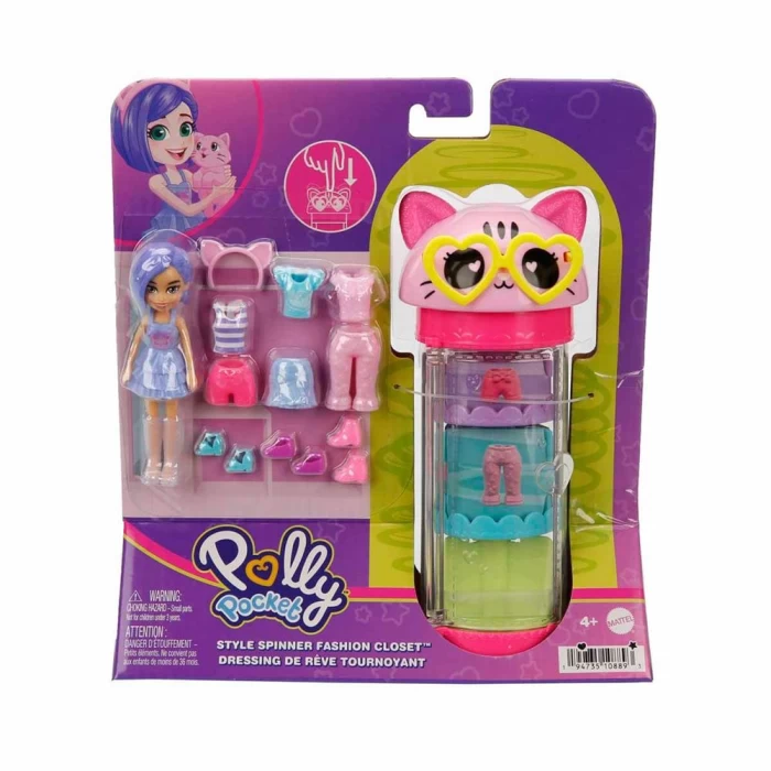 Polly Pocket Moda Eğlencesi Oyun Setleri HKW07