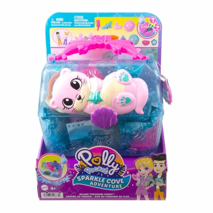 Polly Pocket Sparkle Cove Adventure Hazine Sandığı Oyun Seti