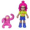 Polly Pocket Çift Taraflı Eğlence Micro Oyun Setleri - Tembel Hay