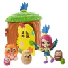 Enchantimals Secret Besties Papağan Peekinin Ağaç Evi Oyun Seti
