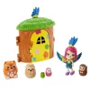 Enchantimals Secret Besties Papağan Peekinin Ağaç Evi Oyun Seti