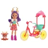 Enchantimals Danessa Deer ve Sprint Bisikletli Dostlar Oyun Seti