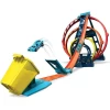 Hot Wheels Track Builder Üçlü Çember Aksiyonu Seti