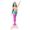 Barbie Dreamtopia Denizkızı Bebekler - Açık Tenli, Mavi, Pembe Sa