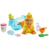 Barbie Bebek Bakıcısı Özellikli Minik Bebekler - Beslenme ve Bany