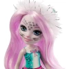 Enchantimals Popüler Karakter Bebekler - Sybill Snow Leopard ve F