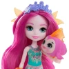Enchantimals Popüler Karakter Bebekler - Maura Mermaid & Glide
