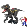 Imaginext Jurassic World Araçlar - Indoraptor & Maisie