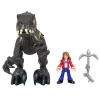Imaginext Jurassic World Araçlar - Indoraptor & Maisie