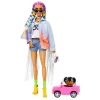 Barbie Extra Renkli Örgü Saçlı Bebek