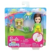Barbie Kostümlü Chelsea ve Hayvacığı Oyun Setleri GJW31