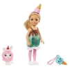 Barbie Kostümlü Chelsea ve Hayvacığı Oyun Setleri GHV72