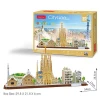 CubicFun Barcelona 3D Puzzle 186 Parça