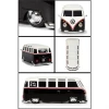 Maisto Tech Volkswagen Van Samba 1:24 Uzaktan Kumandalı Araba Siy