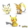 Mega Pokemon Pikachu Dönüşüm Üçlüsü