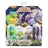 Akedo TMNT Leonardo ve Rocksteady 2li Figür