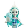 Enchantimals Popüler Karakter Bebekler - Naddie Narwhal ve Sword