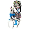 Enchantimals Zelene Zebra Ve Hoofette Oyun Seti
