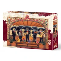 Art Puzzle Flamenko Miyav Ekibi 500 Parça Puzzle