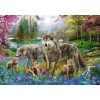 Trefl Puzzle Lupine Family 1000 Parça