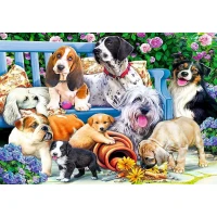 Trefl Puzzle Dog In The Garden 1000 Parça