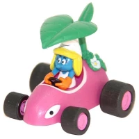 Şirinler Şirine Çek Bırak Oyuncak Araba 6 cm