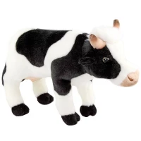 Animals Of The World Floppy İnek Peluş Oyuncak 32 cm