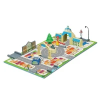 Robocar Poli Kitap Kasaba Belediye Binası Oyun Seti