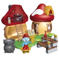 Mega Bloks Şirinler Şirin Baba Mantar Evi Oyun Set