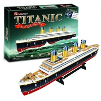 Cubic Fun 3 Boyutlu 35 Parça Puzzle Titanic Gemi