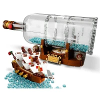 Lego Ideas Şişede Gemi Yapım Oyuncağı